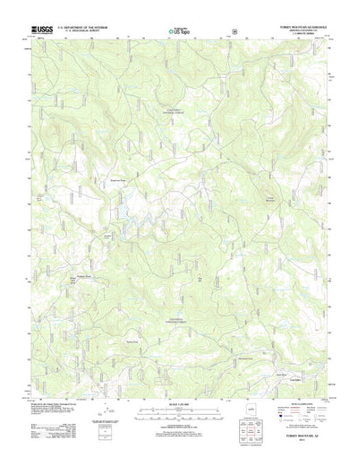 Turkey Mountain, AZ (2011, 24000-Scale) Preview 1
