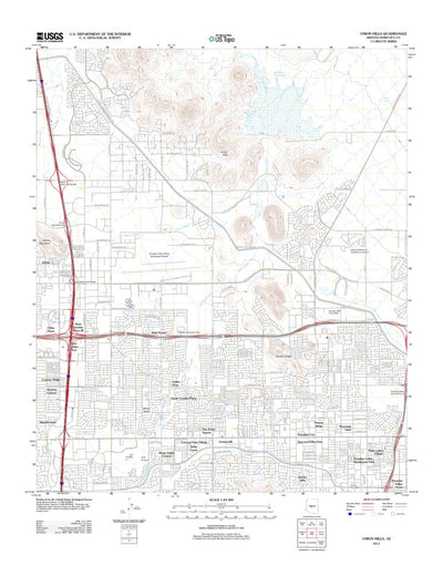 Union Hills, AZ (2011, 24000-Scale) Preview 1