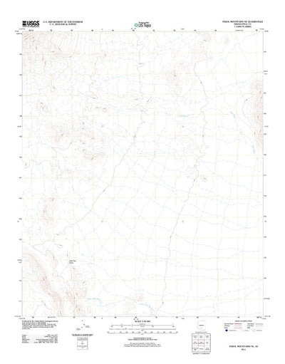 Vekol Mountains NE, AZ (2011, 24000-Scale) Preview 1