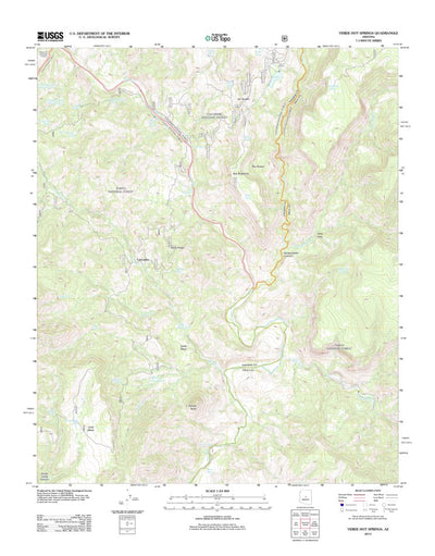 Verde Hot Springs, AZ (2012, 24000-Scale) Preview 1