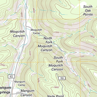 Warm Springs Canyon, AZ (2012, 24000-Scale) Preview 3