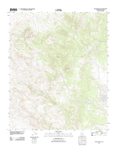 Weaver Peak, AZ (2011, 24000-Scale) Preview 1