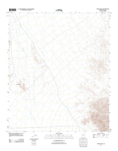 Wellton SE, AZ (2011, 24000-Scale) Preview 1
