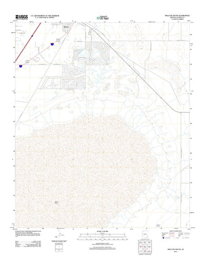 Willcox South, AZ (2011, 24000-Scale) Preview 1