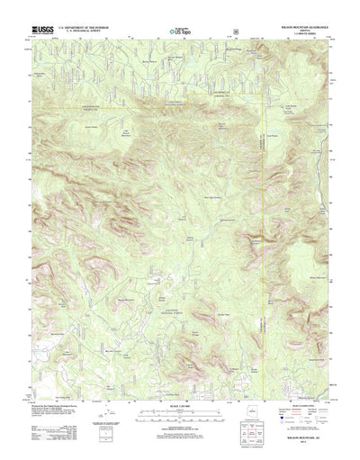 Wilson Mountain, AZ (2011, 24000-Scale) Preview 1