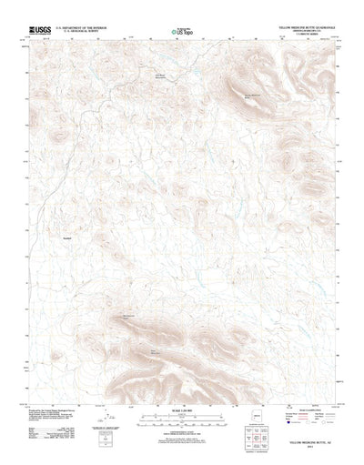 Yellow Medicine Butte, AZ (2011, 24000-Scale) Preview 1