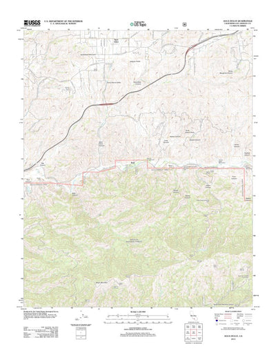 Agua Dulce, CA (2012, 24000-Scale) Preview 1