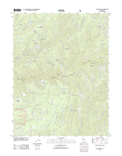 Alleghany, CA (2012, 24000-Scale) Preview 1