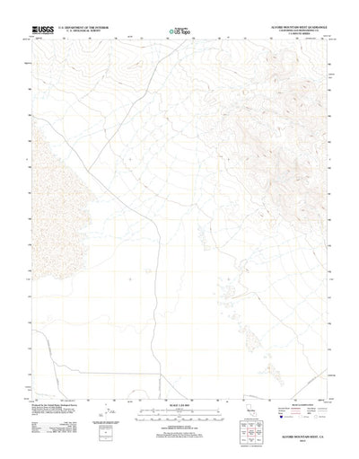 Alvord Mountain West, CA (2012, 24000-Scale) Preview 1