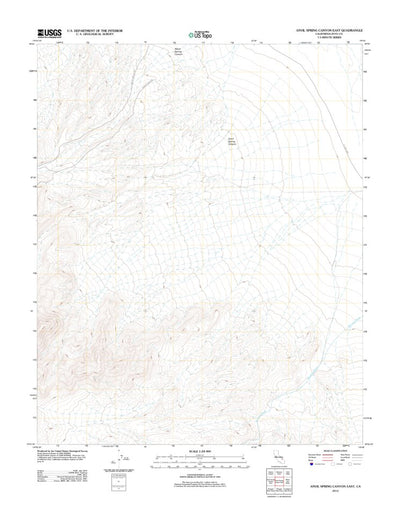 Anvil Spring Canyon East, CA (2012, 24000-Scale) Preview 1