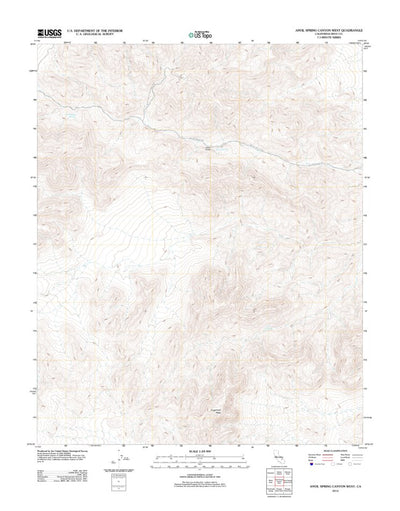 Anvil Spring Canyon West, CA (2012, 24000-Scale) Preview 1