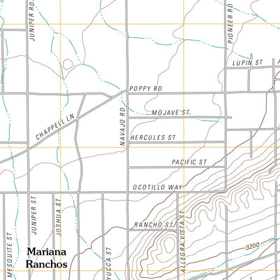 Apple Valley South, CA (2012, 24000-Scale) Preview 2
