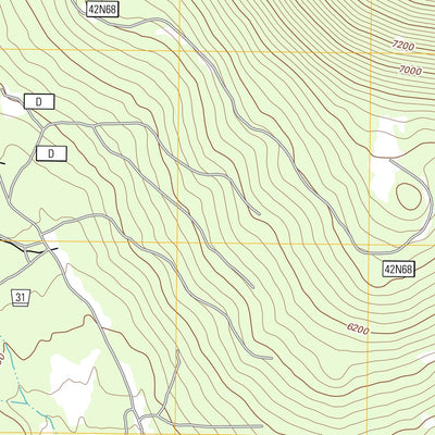 Ash Creek Butte, CA (2012, 24000-Scale) Preview 2