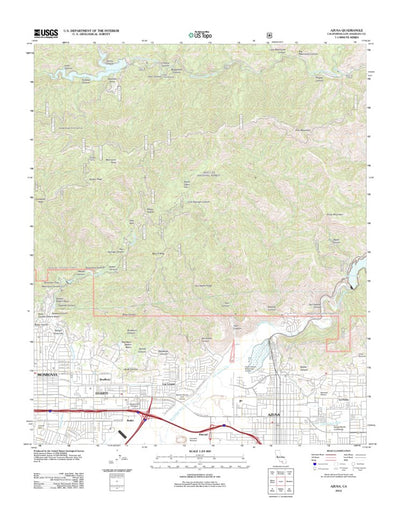 Azusa, CA (2012, 24000-Scale) Preview 1