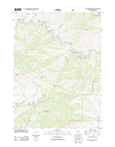 Badger Mountain, CA (2012, 24000-Scale) Preview 1