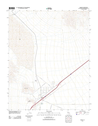 Baker, CA (2012, 24000-Scale) Preview 1