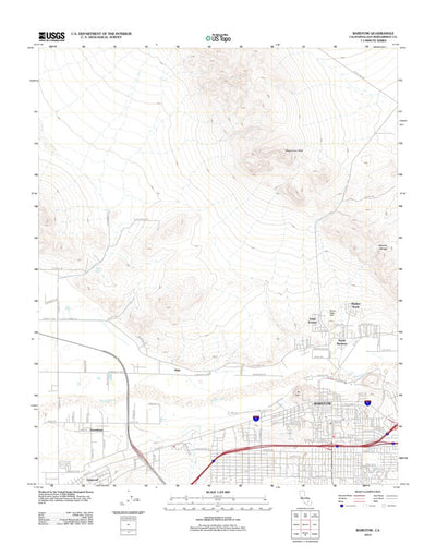 Barstow, CA (2012, 24000-Scale) Preview 1