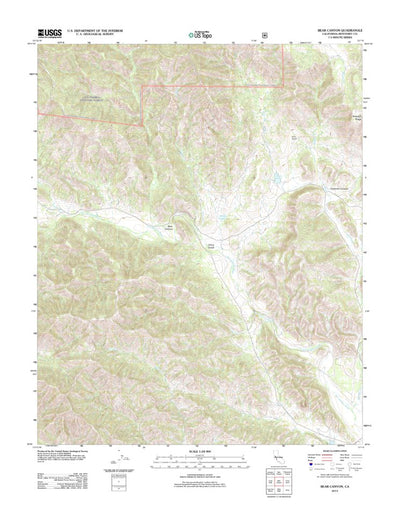 Bear Canyon, CA (2012, 24000-Scale) Preview 1