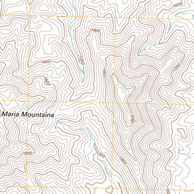 Big Maria Mountains NE, CA-AZ (2012, 24000-Scale) Preview 3