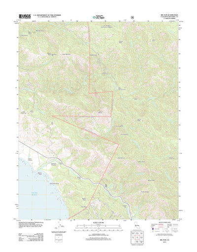 Big Sur, CA (2012, 24000-Scale) Preview 1