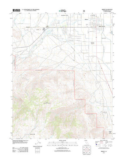 Bishop, CA (2012, 24000-Scale) Preview 1