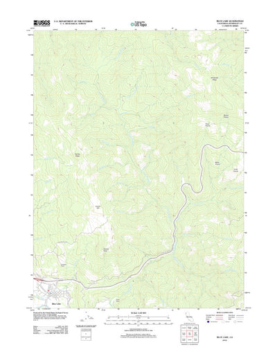Blue Lake, CA (2012, 24000-Scale) Preview 1