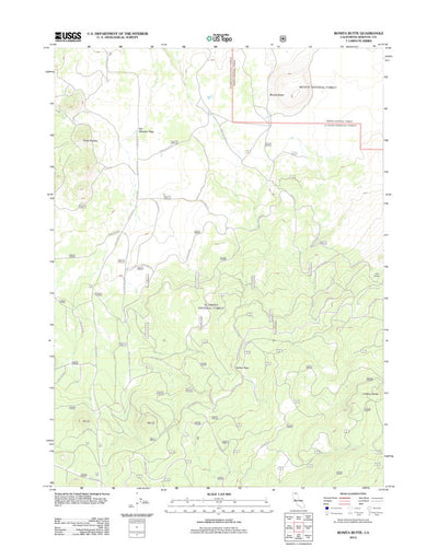 Bonita Butte, CA (2012, 24000-Scale) Preview 1