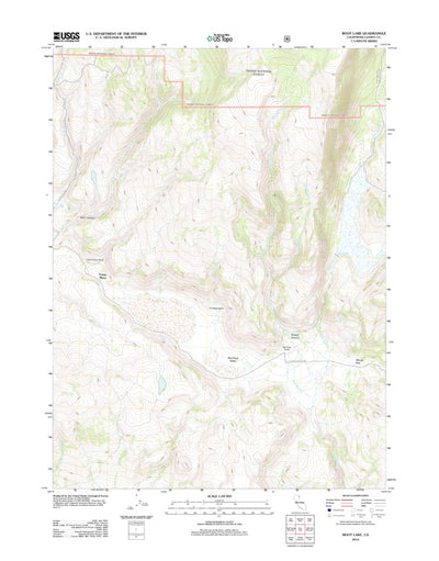 Boot Lake, CA (2012, 24000-Scale) Preview 1