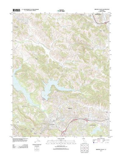 Briones Valley, CA (2012, 24000-Scale) Preview 1