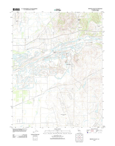 Browns Valley, CA (2012, 24000-Scale) Preview 1