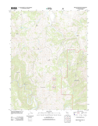 Brushy Mountain, CA (2012, 24000-Scale) Preview 1