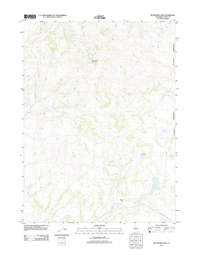 Buckhorn Lake, CA (2012, 24000-Scale) Preview 1