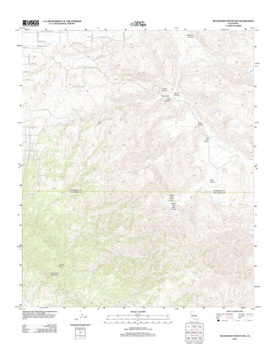 Bucksnort Mountain, CA (2012, 24000-Scale) Preview 1