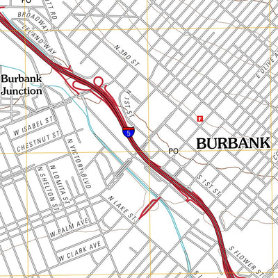 Burbank, CA (2012, 24000-Scale) Preview 2