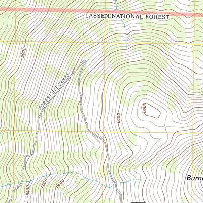 Burney Mountain West, CA (2012, 24000-Scale) Preview 3