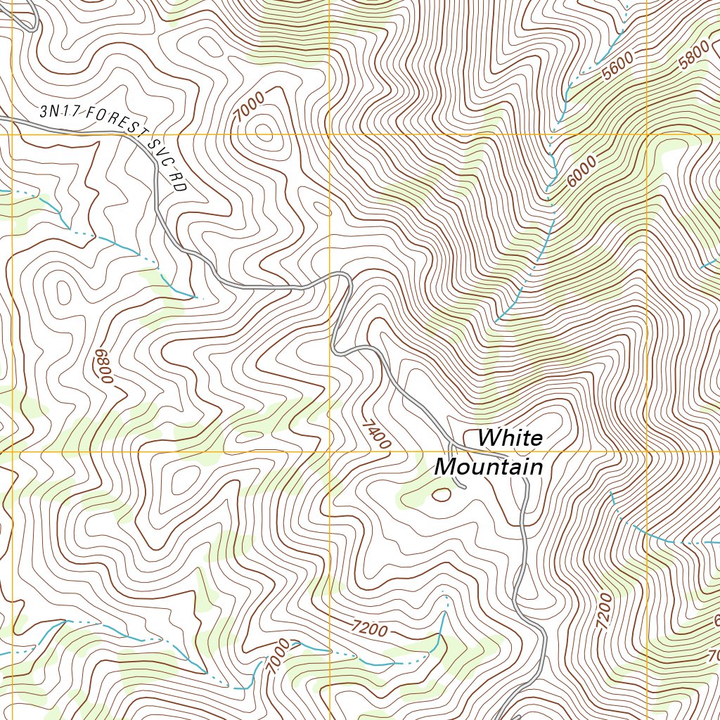 Butler Peak, CA (2012, 24000-Scale) Map by United States Geological ...