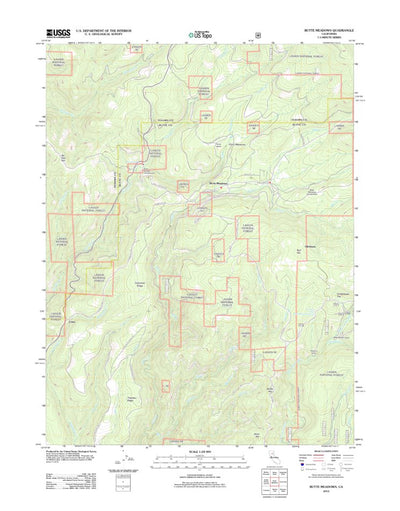 Butte Meadows, CA (2012, 24000-Scale) Preview 1