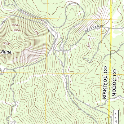 Caldwell Butte, CA (2012, 24000-Scale) Preview 3