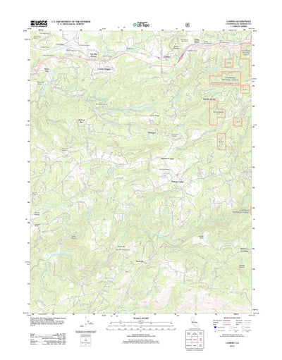 Camino, CA (2012, 24000-Scale) Preview 1