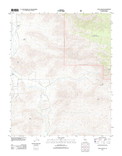 Cane Canyon, CA (2012, 24000-Scale) Preview 1