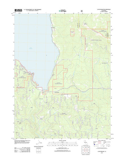 Canyondam, CA (2012, 24000-Scale) Preview 1