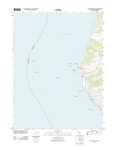 Cape Mendocino, CA (2012, 24000-Scale) Preview 1