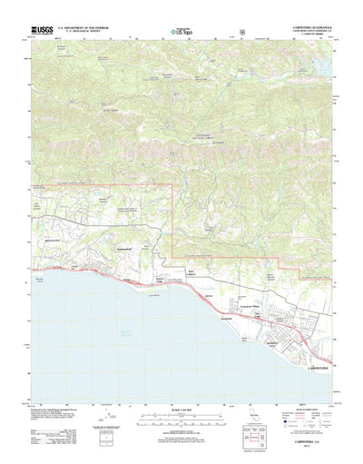 Carpinteria, CA (2012, 24000-Scale) Preview 1