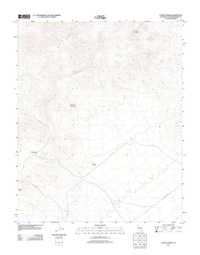 Castle Peaks, CA (2012, 24000-Scale) Preview 1