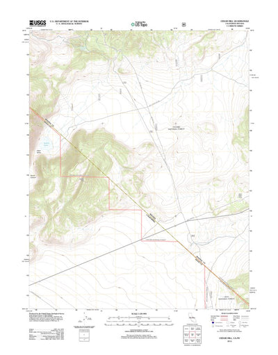 Cedar Hill, CA-NV (2012, 24000-Scale) Preview 1