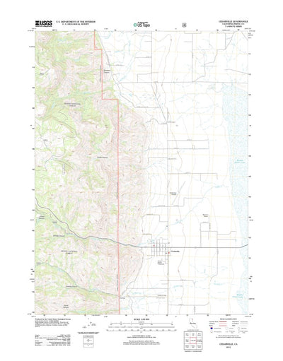 Cedarville, CA (2012, 24000-Scale) Preview 1