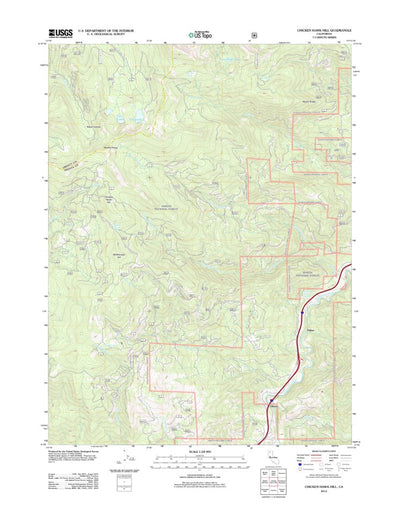 Chicken Hawk Hill, CA (2012, 24000-Scale) Preview 1