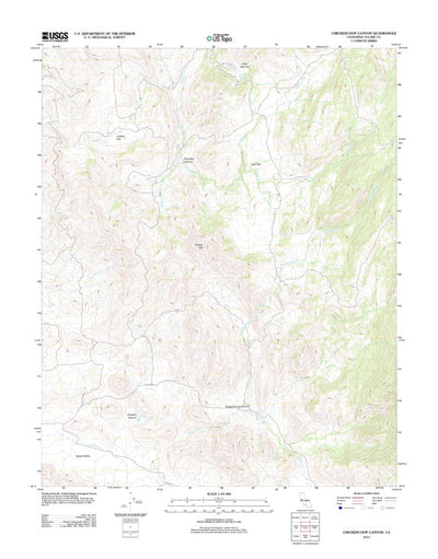 Chickencoop Canyon, CA (2012, 24000-Scale) Preview 1