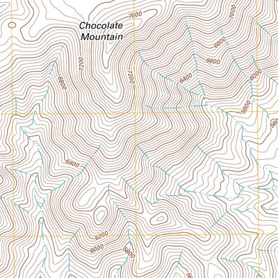 Chocolate Mountain, CA-NV (2012, 24000-Scale) Preview 3