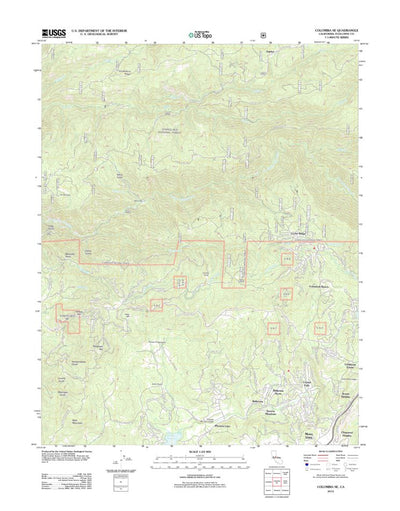 Columbia SE, CA (2012, 24000-Scale) Preview 1